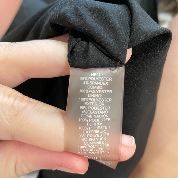 SOLD Karl Lagerfeld Black Shift Dress - Picture 5 of 5